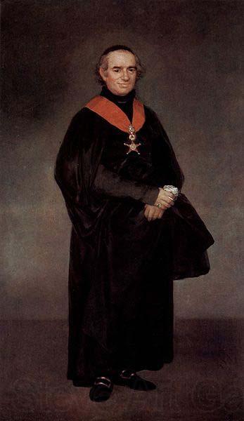 Francisco de Goya Portrat des Juan Antonio Llorente